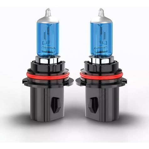 Headlight Bulb Set; 9007 Platinum Series Xenon-Enhanced Halogen Bulbs
