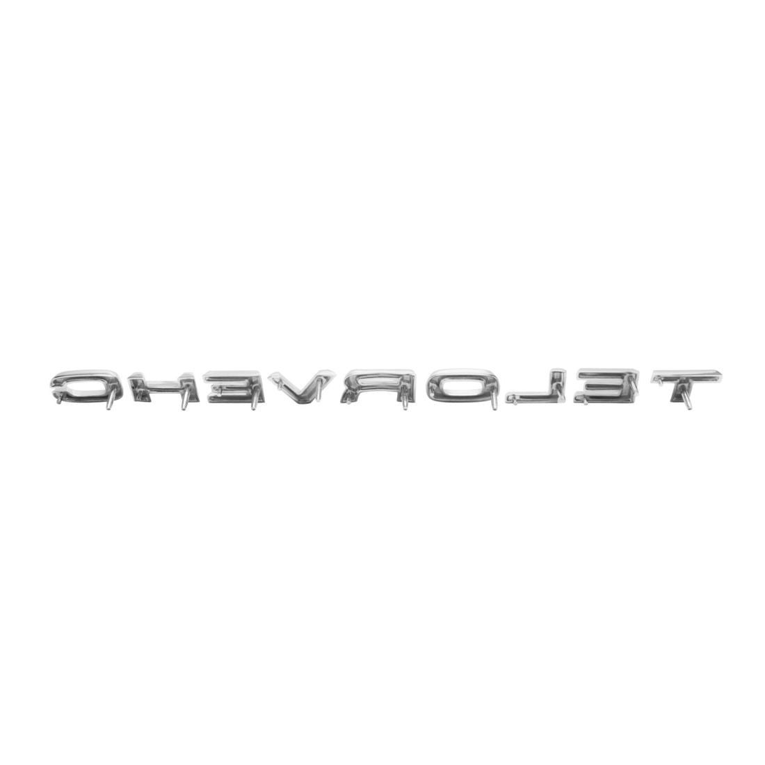 Trim Parts 1967-68 Chevrolet Truck Hood “Chevrolet” Letters Set - (9500)