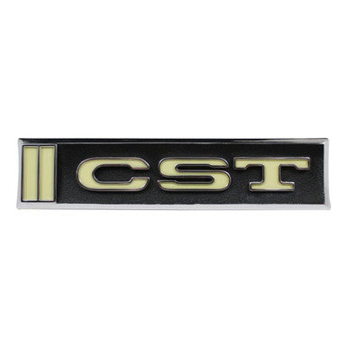 Trim Parts 1968 Chevrolet Truck & 1969-72 Blazer Door “CST” Emblem W/Fasteners, Pair - (9555)
