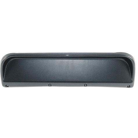 1967-72 Ford Ranger Blank Dash Gauge Panel; w/o Holes; Carbon Fiber