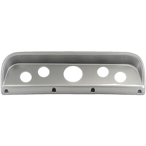 1967-72 Ford F-Series Truck; 5-Gauge Dash Panel; (1) 3-3/8" (4) 2-1/16" Holes; Brushed Aluminum
