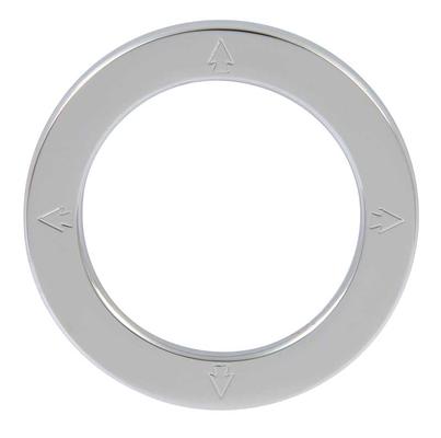 2005-10 Ford Mustang; Mirror Adjustment Bezel; Smooth Chrome