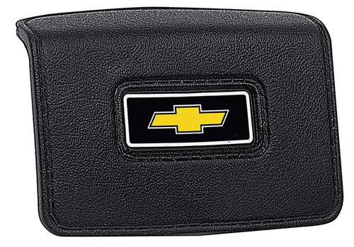 9761175 - 1978-91 Chevrolet Pickup, Blazer, Suburban; Horn Cap Emblem; with Bow Tie Logo; for Standard Steering Wheels