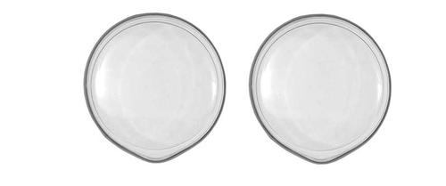 1987-93 Ford Mustang; GT Fog Lamp Covers; Clear