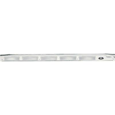 9819034 - 1970-81 Camaro, Firebird; Door Sill Plate; Riveted Emblem; with Chrome Screws; LH, Driver Side