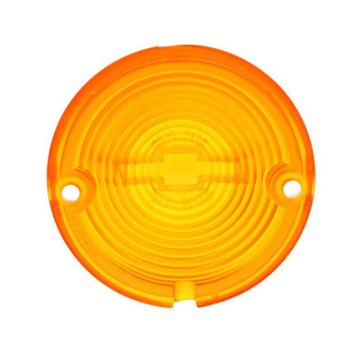 Trim Parts 1957 Chevrolet Full Size Cars Amber Parking Light Lens W/Bowtie, Pair - (A1484)