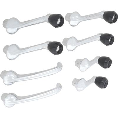 1958 Chevrolet Impala; Door Handle Set; Interior; Chrome