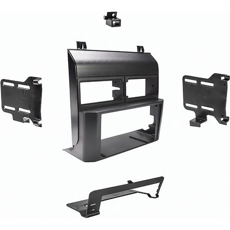 1988-94 Chevrolet Silverado, GMC Sierra, 1992-94 Blazer/Yukon Radio Mounting Bracket Multi kit; Double DIN 4 inch tall r
