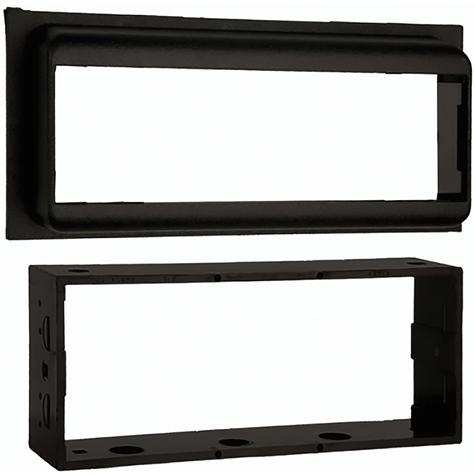 1982-92 Camaro, Firebird; Radio Mounting Bracket Kit; Single DIN 2 Inch Tall Radio