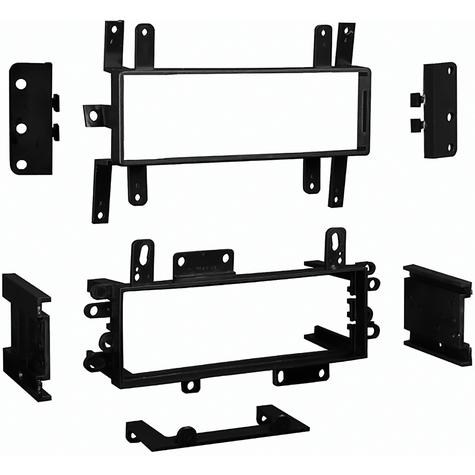 1980-91 Ford F Series Truck; Radio Mounting Kit; Single DIN 2 Inch Tall Radio