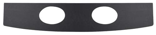 1965-67 Mustang Coupe; Vinyl Covered Package Tray w/ Speaker Holes; Black