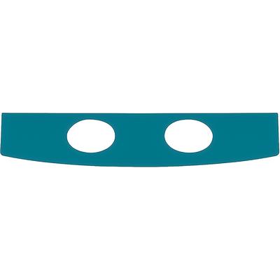 1965-67 Mustang Coupe; Vinyl Covered Package Tray w/ Speaker Holes; Turquoise