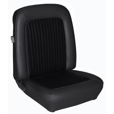 1968 Mustang; Front Buckets and Rear Seat Upholstery; Coupe; Black
