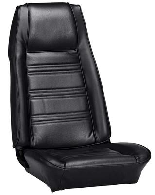 1970 Mustang Fastback; Standard Bucket Seat Upholstery; Full Set; Black