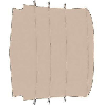 1965-68 Mustang Fastback; Reproduction Vinyl Headliner; Moonskin/Crater; Tan