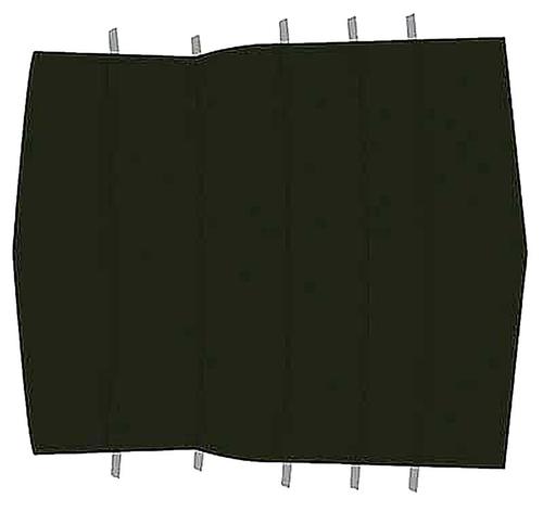1971-73 Mustang Fastback; Reproduction Tier Grain Vinyl Headliner; Red
