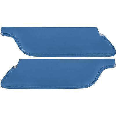 1965 Mustang Convertible; Standard Padded Sun Visors; Sierra Grain; Blue