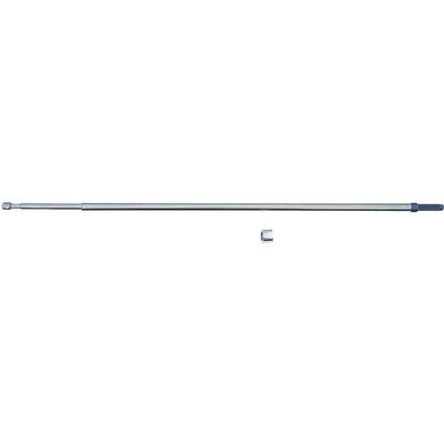 1964-75 Camaro, Firebird, Impala; AM/FM Antenna Mast; w/Oval Tip; Telescoping; Stainless Steel
