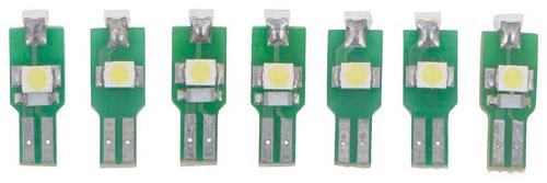 1958-2002 GM F-Body: Nova; Impala/Full-Size - Instrument Cluster LED Upgrade Set - White 3/8"