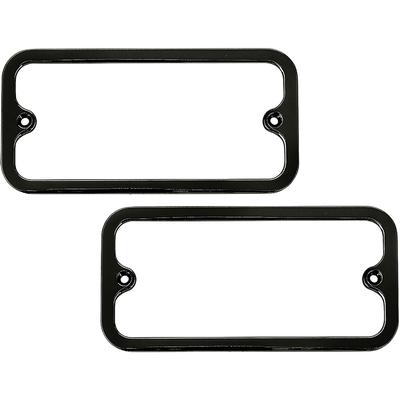 1968-1972 Chevrolet, GMC Truck, Blazer, Jimmy, Suburban; All American Billet, Standard Side Marker Light Bezels - Black
