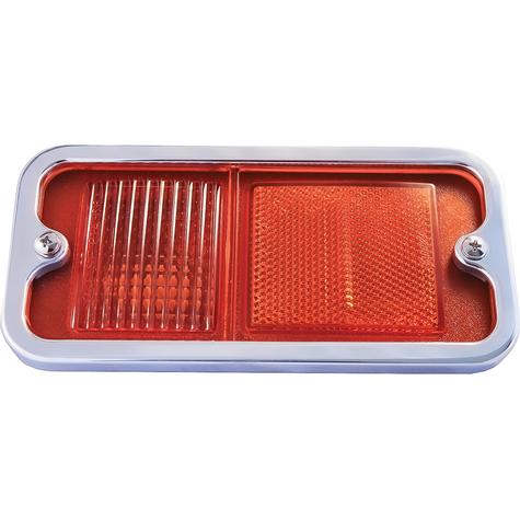 1968-1972 Chevrolet, GMC Truck, Blazer, Jimmy, Suburban; All American Billet, Standard Side Marker Light Bezels - Machin