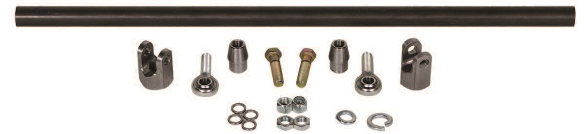 5/8 in and 1/2 in clevis for ladder bar suspension