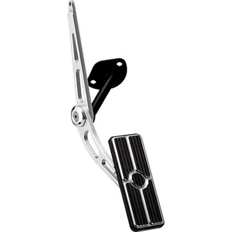1967-69 Camaro/Firebird Billet Specialties Billet Aluminum Cable Style Gas Pedal Assembly - Black