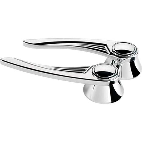 Billet Specialties Billet Aluminum Door Handles - Polished Ball Milled