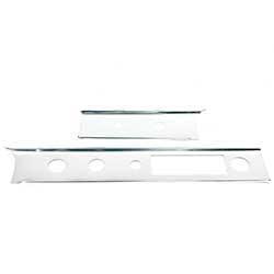 1964 Chevy Impala; Dash Facia Molding Set; Standard Models; 2 Piece Set