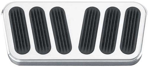1976-2002 Truck Lokar Billet Aluminum Brake Pad With Rubber Automatic Trans