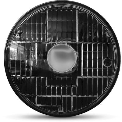 Bangin Headlights; Traditional 5 Sealed Beam LED Projector Headlamps; 5-3/4" Low Beam; Black