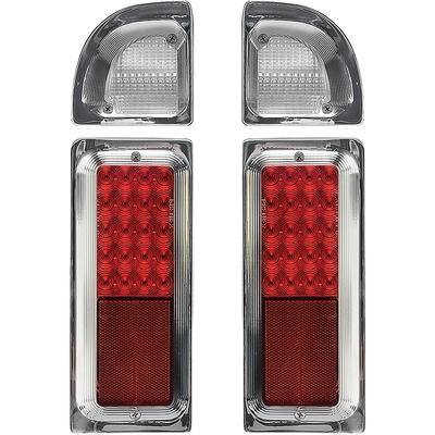 1968-72 Chevrolet, GMC Truck; Billet Aluminum Marker Light Bezel; Bright polished finish,Pair