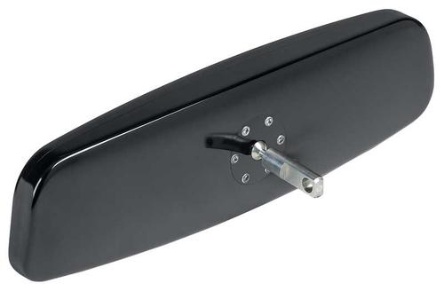Billet Rear View Mirror w/ Stem Mount - Gloss Black