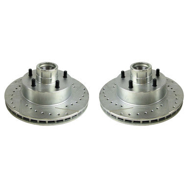 The Right Stuff 1981-1987 Chevy/GMC w/5 Lug & 2WD, Disc Brake Rotor, Drilled and Slotted - (BR71ZDC)