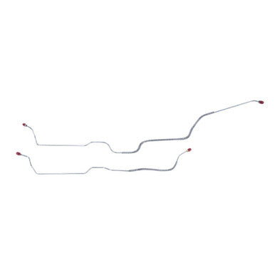 The Right Stuff 67-70 Bel Air & Impala W/F41 Pre-Bent OE Steel Rear Axle Brake Line - (BRA6701)