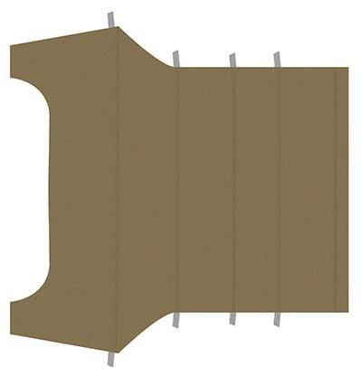 1969-70 Mustang Coupe Reproduction Vinyl Headliner - Dark Ivy Gold