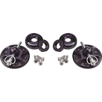 Ringbrothers Black Anodized Billet Hood Pins