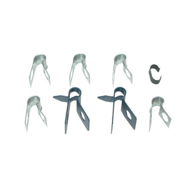 The Right Stuff 1968 Chevrolet Chevelle/El Camino, 8-Piece Brake Line Clip Set - (CCS015)
