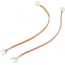 1961-64 Impala, Bel Air, Biscayne; Ground Strap Set; 8 Cylinder; 283ci, 327ci; 2 Piece Set