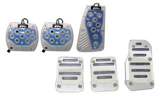 ELECTRO LUMINESCENCE LIGHTED PEDALS, 3-piece for manual trans., slot design