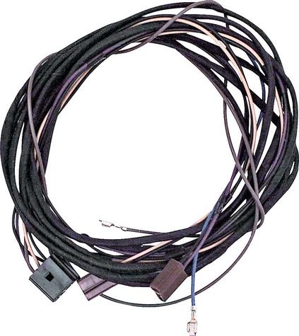 1965-69 Chevelle, El Camino, Impala, Bel Air, Caprice, 1968-69 Nova, 1967-69 Camaro, Firebird; Rear Deck Speaker Wiring
