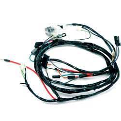 1967 Impala, Bel Air, Biscayne, Caprice; Front Light Wiring Harness; V8; 283ci, 327ci, 396ci, 427ci with Warning Lamps