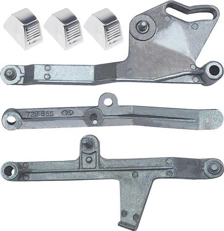 1967-72 GM Truck, 1965-66 B-Body Heater/AC Control Lever Set