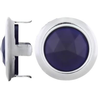 Universal Tail Light Lens Blue Dots; Lens Enhancer; Pair; Glass
