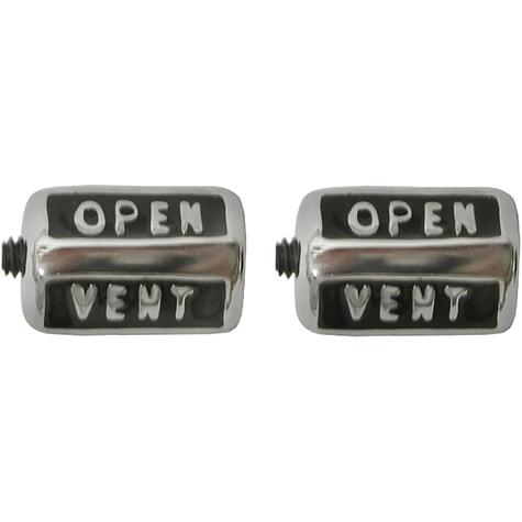 1968 Chevrolet Corvette; Non-Air Conditioning Vent Knob; Pair