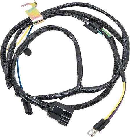 1963-66 Chevrolet Pickup Truck; Engine Wiring Harness; with Warning Lights