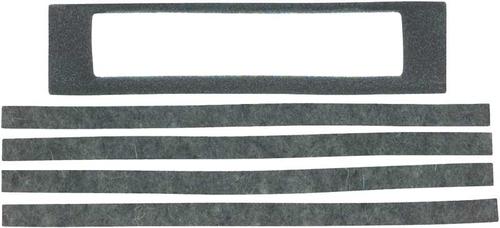 1967-72 Chevy GMC Pickup, Blazer, Jimmy, Suburban; Dash Air Outlet Felt Seal Set