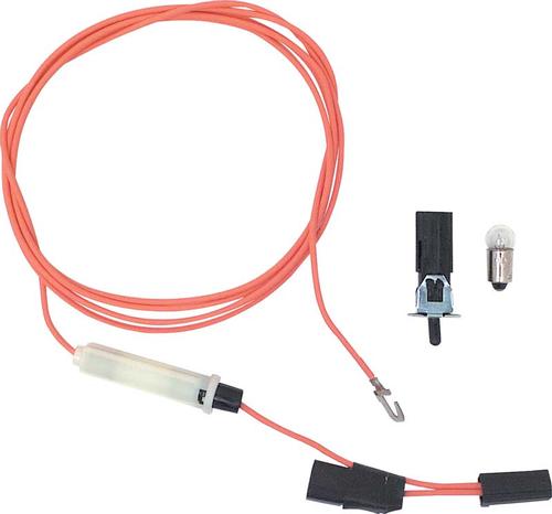 1967-72 Chevy, GMC Pickup, Blazer, Jimmy, Suburban; Glove Box Light Wiring Harness; with Inline Fuse Holder