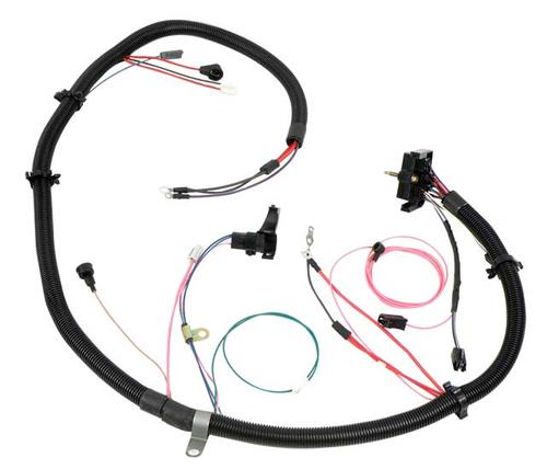 1981-82 Chevy, GMC C/K Pickup, Blazer, Jimmy, Suburban; Engine Wiring Harness; V8 305, 350ci; with Electric Choke; with