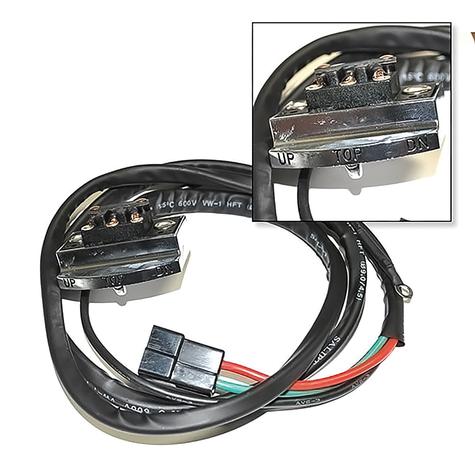 1968 Pontiac GTO, LeMans, Tempest; Folding Top Switch